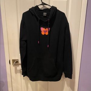 Zumiez Butterfly Womens Oversized Hoodie